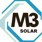 Aerial photography and video of solar panel installations for M3 Solutions