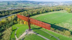 Angel of the North Drone filming for TV