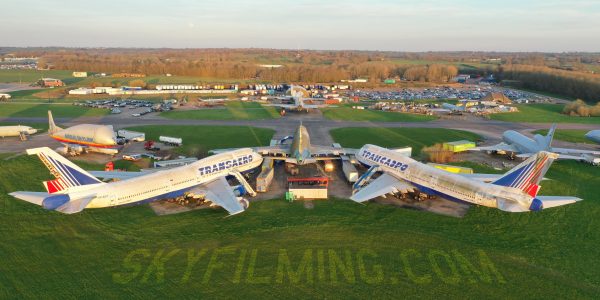 Leicestershire Aviation Museum Drone Aerial Filming