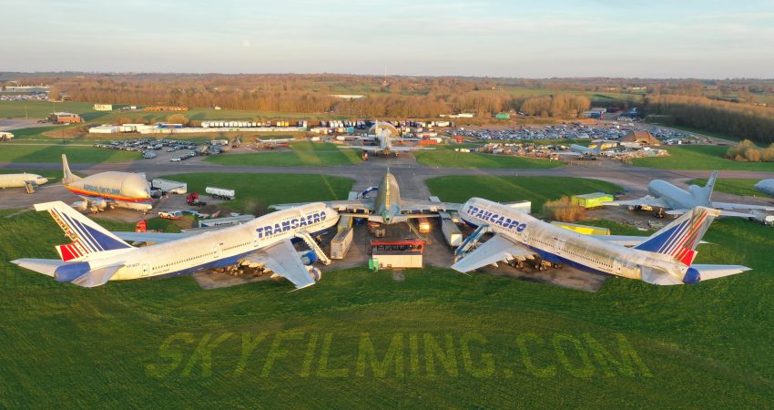 Leicestershire Aviation Museum Drone Aerial Filming