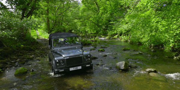 Fully electric EV Land Rover