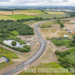 West Yorkshire Drone Road Build Construction Survey Complete