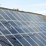 Leeds primary school camera pole solar panel inspection