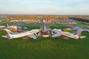 Leicestershire Aviation Museum Drone Aerial Filming