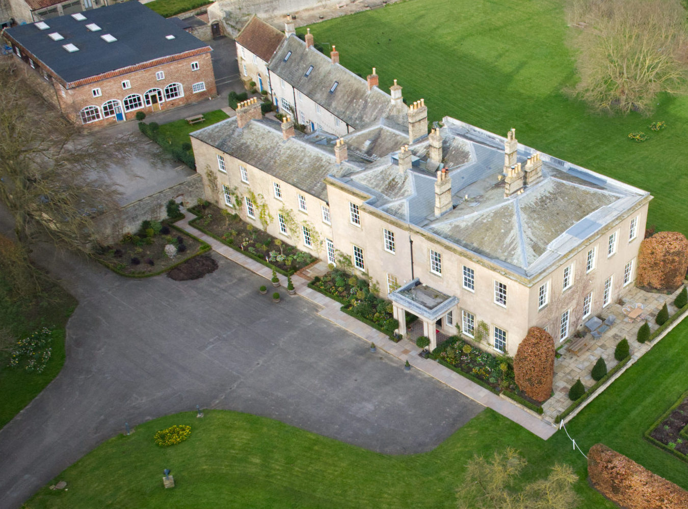 Drone movie production filming in Yorkshire